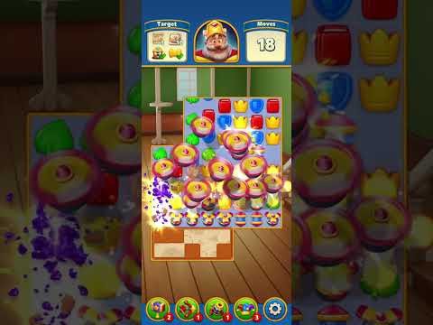 Statisfying Destroy Royal Match Level 2877 #games #royalmatch #music #short #statisfying #destroy