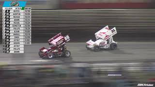 Knoxville Raceway 410 Highlights // August 26, 2023