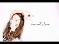 Not Alone - Sara Bareilles (with lyrics)