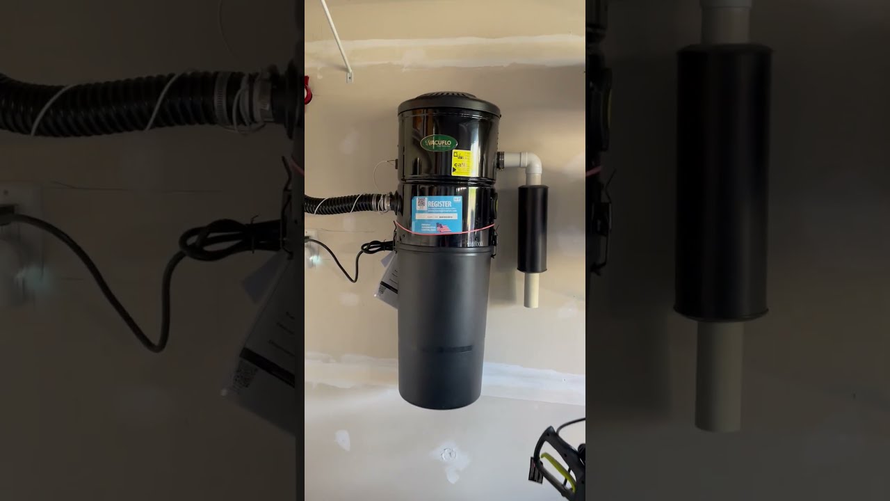 Effortless Clean with Vacuflo Central Vacuum Power!