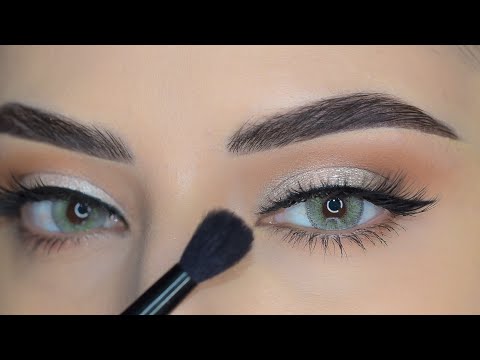 فيديو تعليمي بمكياج ولااسهل وفرشاة واحدة فقط! للمبتدئين| easy tut for beginners with a brush only هنا hana
