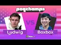 @BoxBoxMisses Multiple Winning Chances vs @ludwig | Chess.com PogChamps