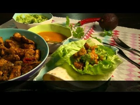 Mitt kök: Kycklingtacos med rostad tomatsalsa - TV4