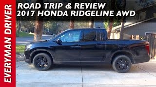 Road Trip and Review: 2017 Honda Ridgeline AWD Black Edition on Everyman Driver