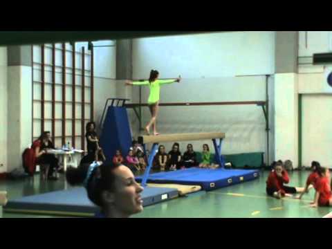 Benedetta Ongaro - Trave - 1^ Prova Campionato Regionale CSI GAF