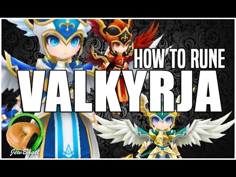SUMMONERS WAR : How to Rune Valkyrja (Katerina, Camilla, Vanessa, Trinity, Akroma)
