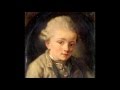 W. A. Mozart - KV 72a - Allegro for keyboard in G major (fragment)