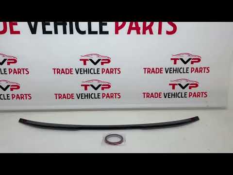 Fits BMW 4 Series G22 G82 M4 2020- Rear Trunk Boot Lip Spoiler Gloss Black video