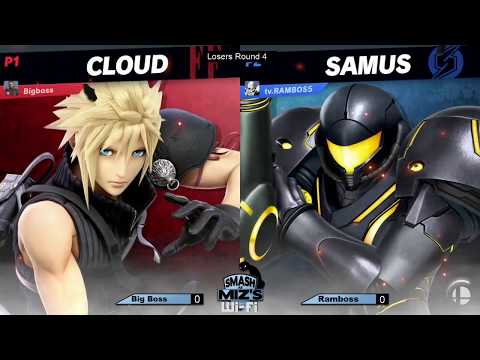 Smash @ Miz's WiFi 5 - Ramboss (Samus) vs. Big Boss (Cloud) Winners Semis