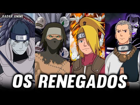 COMO CADA NINJA DA AKATSUKI SE TORNOU RENEGADO E FOI RECRUTADO