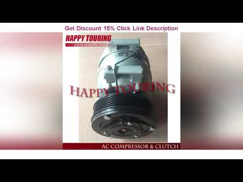 Review V5 AC Compressor For SSANGYONG REXTON 2.9 /3.2 / 2.7 Xdi  6611304415 714956 6611304915 66113