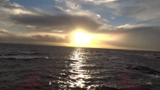 preview picture of video 'Christmas Eve Sunset Coast Pittenweem East Neuk Of Fife Scotland'