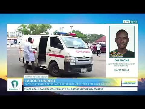 Labour Unrest Hits KATH as Doctors Down Tools Leaving Patients Stranded | Ghana News