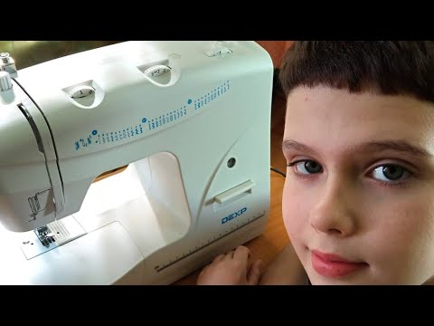 Как научится строчить и не тратить нитки. Показывает мой сын Илья