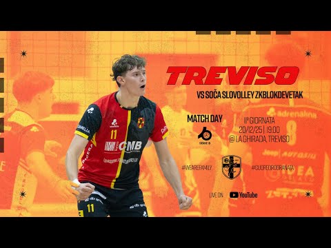 Serie B: Volley Treviso - Soča Slovolley Zkblokdevetak