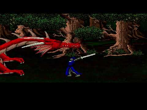 Moonstone A Hard Days Knight Dragon Boss Fight PC Gameplay