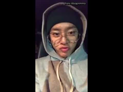 [ENG] 171005 B.A.P's Daehyun IG Live (ft. MMO's Kim Jaehan)