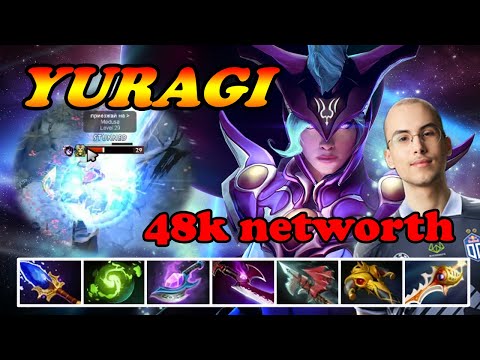 Yuragi intense game Luna carry Refresher Agh build insane magical damage | Giveaway | Pro Gameplay