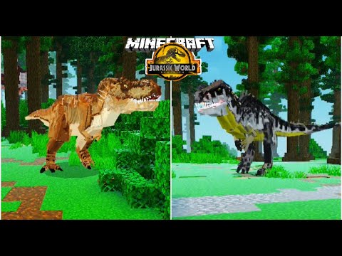 Jurassic world Saga 3.0 official | Update Addon | Addon Jurassic world MCPE
