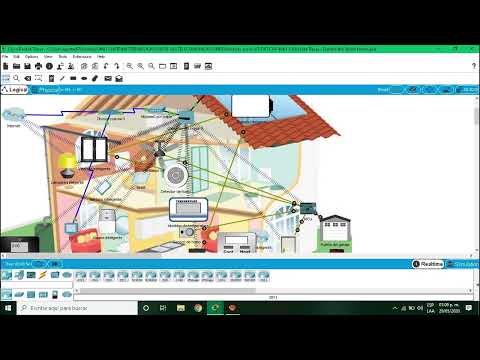 4.1.1.6 Packet Tracer Explore the Smart Home