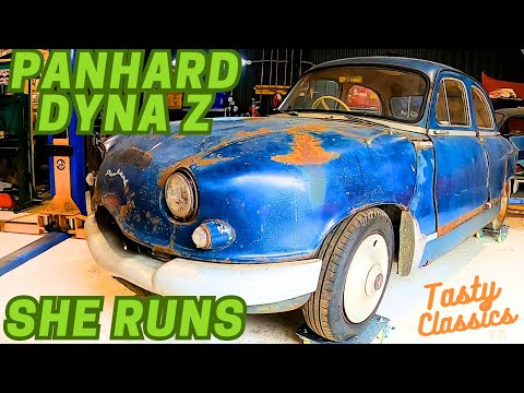 Panhard Dyna Z Sat In A Barn For 48 Years & Now She Starts On The Key!