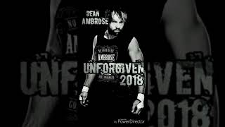 WWE Unforgiven 2018 Custom PPV Poster w/ &quot;Calling&quot; By Taproot