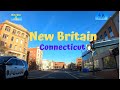 New Britain Ct (drive thru )   New Britain Connecticut  4K Travel Video