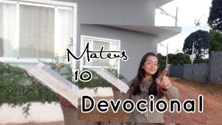 Mateus 10 - Devocional