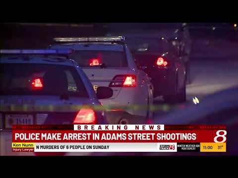 Arrest made in Adams Street murders