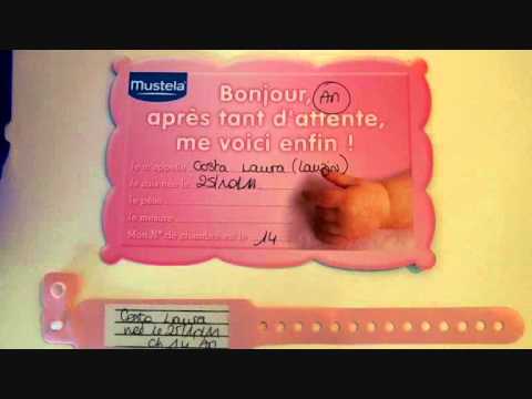 video de naissance Laura
