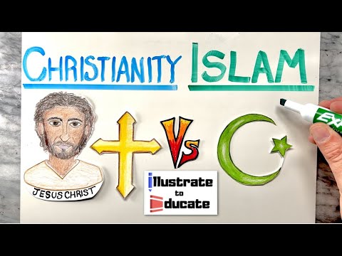 What's the difference between Christianity and Islam-Christianity VS Islam World Religions Explained