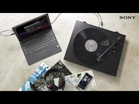 Виниловый проигрыватель Sony PS-HX500 видео 1