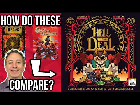Hell of a Deal - Cooperative Poker Board Game Review
