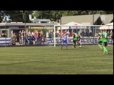 Het eigen doelpunt bij XerxesDZB-Capelle (2-1)