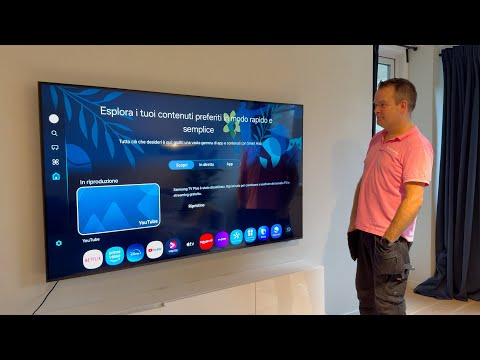 2025 Samsung 75" Q7F 4K QLED unboxing and wall mounting - Vogels TVM 5505