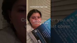 Reacting to Ugly Love By Colleen Hoover💙 #shorts