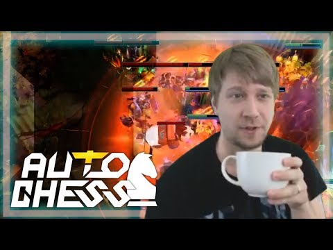 Dota 2 Auto Chess - All Bishop/Rook Intense Game - Savjz ft. Superjj, Dog, Hafu