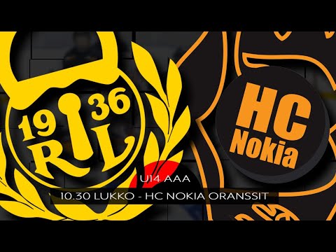 Rauman Lukko - HC Nokia Oranssit (U14 AAA) / ottelu 1
