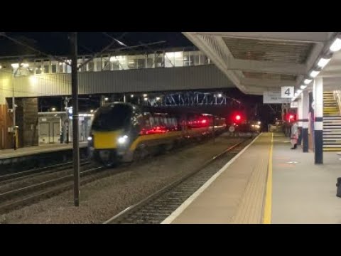 Class 180 Adelante | 180101 | Grand Central | Peterborough | 14/01/23
