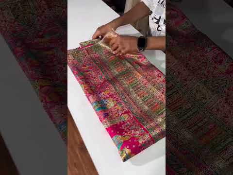 banarasi silk/ osm 🔥 saree/ new collection #saree #designer #fashion #trending #shorts #song