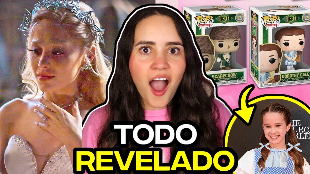 REVELADO aspecto DOROTHY en WICKED FOR GOOD 😱🩷💚 Glinda vestido de novia, nuevos posters y más...