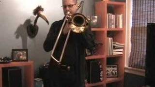 jazz ballad for solo trombone