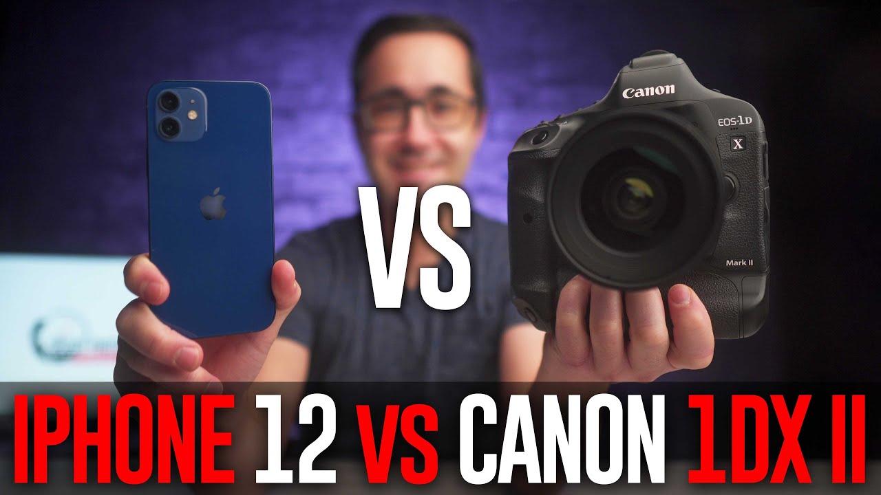 iPhone 12 vs. $6000+ DSLR PROFESSIONAL Camera: Photo and Video