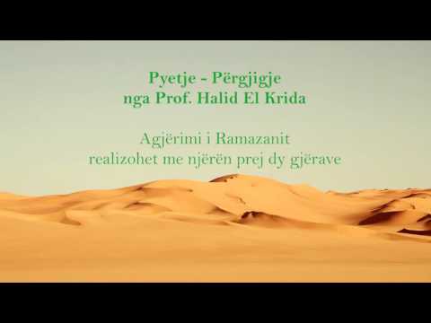 Agjërimi realizohet