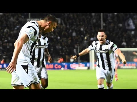 Dejan Lovren tackling against Olympiakos