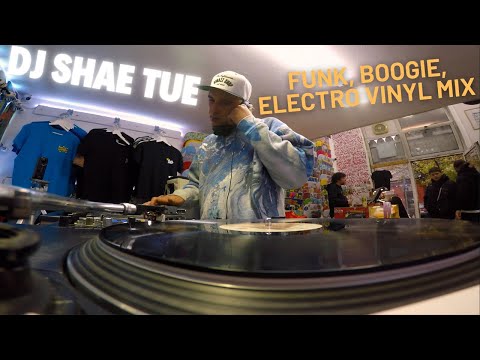 Funk, Boogie, Electro Vinyl Mix by DJ Shae Tue / Kobazz skate shop  vol 10.