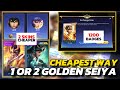 HOW TO GET ️ 1 2 GOLDEN SEIYA SKIN CHEAPER
