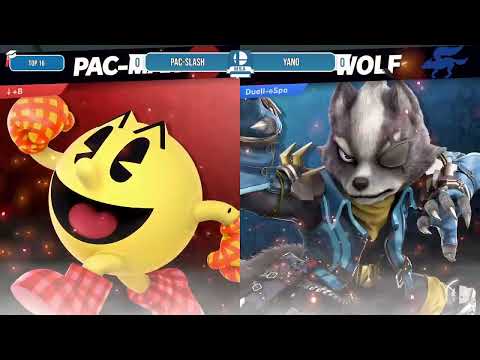 Munich Smash Academy 7 - Winners Semi-Final - YANO (Wolf) vs Pac-Slash (Pac-Man)