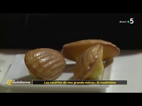 Les recettes de nos grands-mères : la madeleine