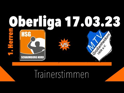 Trainerstimmen: 1. Herren vs. MTV Großenheidorn